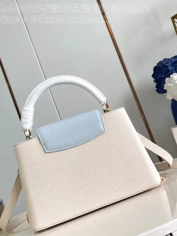 Repzbay VUITTON LOUIS BB-31.5*20*11CM CAPUCINES 0611
